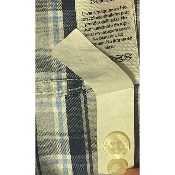 Vineyard Vines Performance Classic Fit Tucker Button Down Shirt Men's Sz M Plaid - Picture 6 of 11